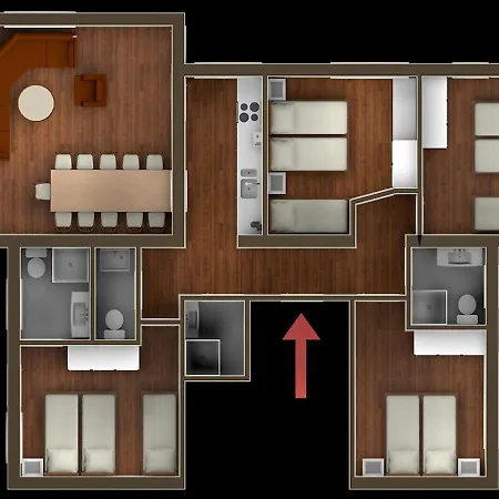 Апартаменты Alpin.5 *